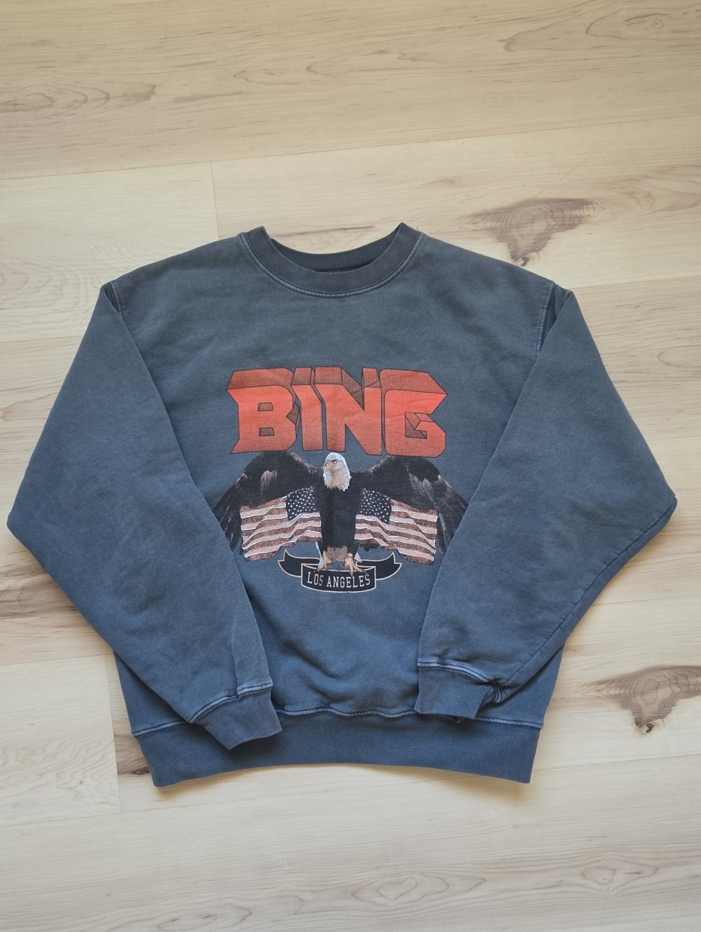 Anine Bing Vintage Bing Sweatshirt, Size Small